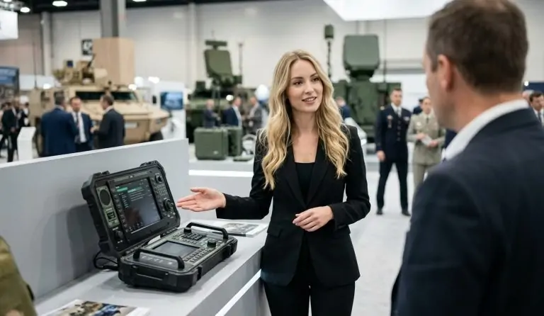 hostess-eurosatory-parigi