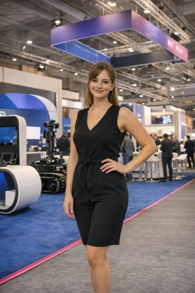 azafata-eurosatory-paris