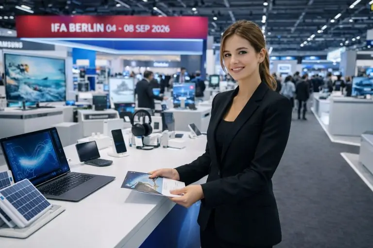 azafata IFA Berlín